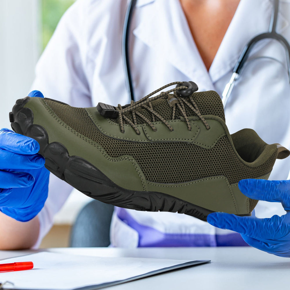TrailFlex | Unisex Waterdichte Barefoot Wandelschoenen – Orthopedische Instap Mesh Sport Water Schoenen