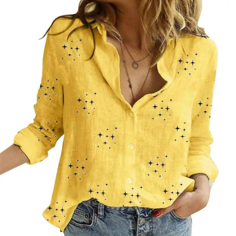 Vela | Chemise boutonnée pour femme - Haut élégant et confortable