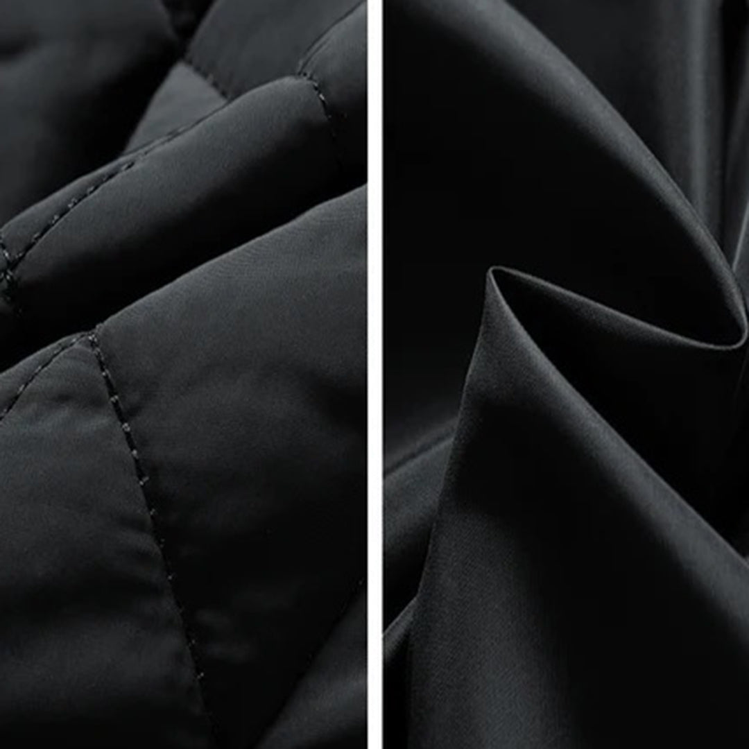 Kelwin | Diamantgewatteerde herenjas – Elegante, warme casual bovenkleding, comfortabele pasvorm