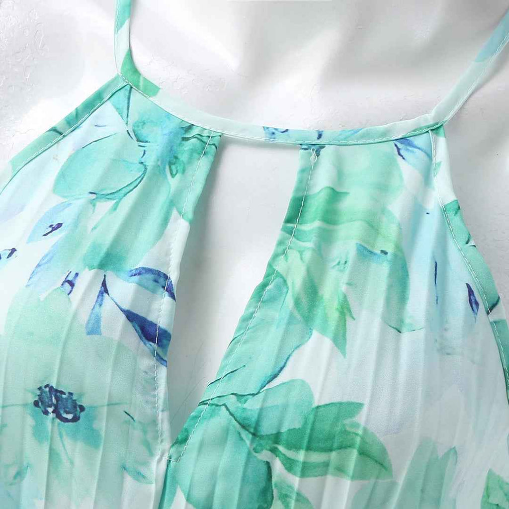 Evony | Zomerse maxi-jurk voor dames – soepelvallend met bloemenprint