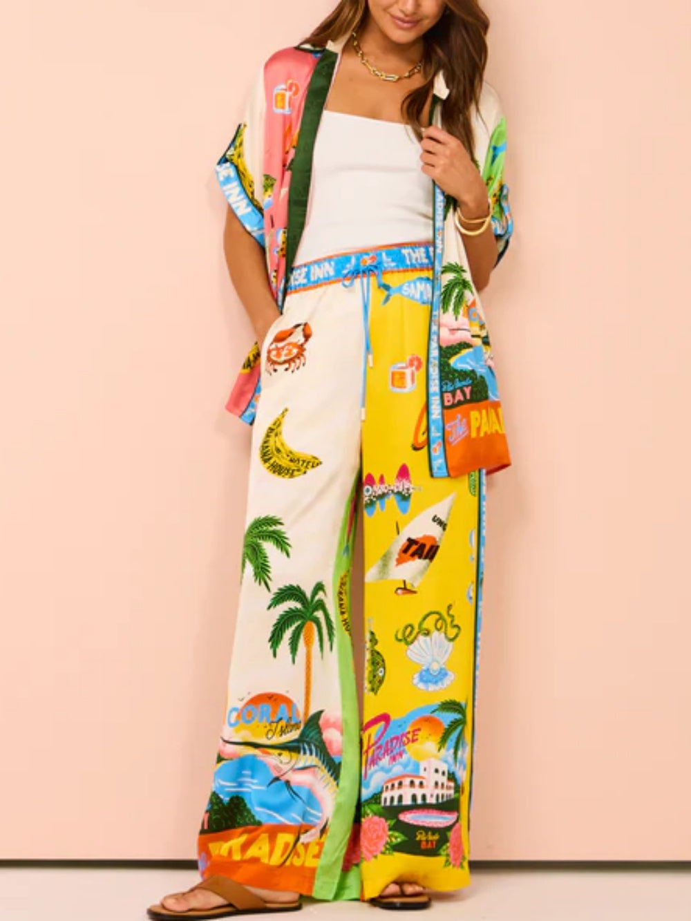 Kadi | Zomer 2-delige set voor dames – casual matching co-ord outfit