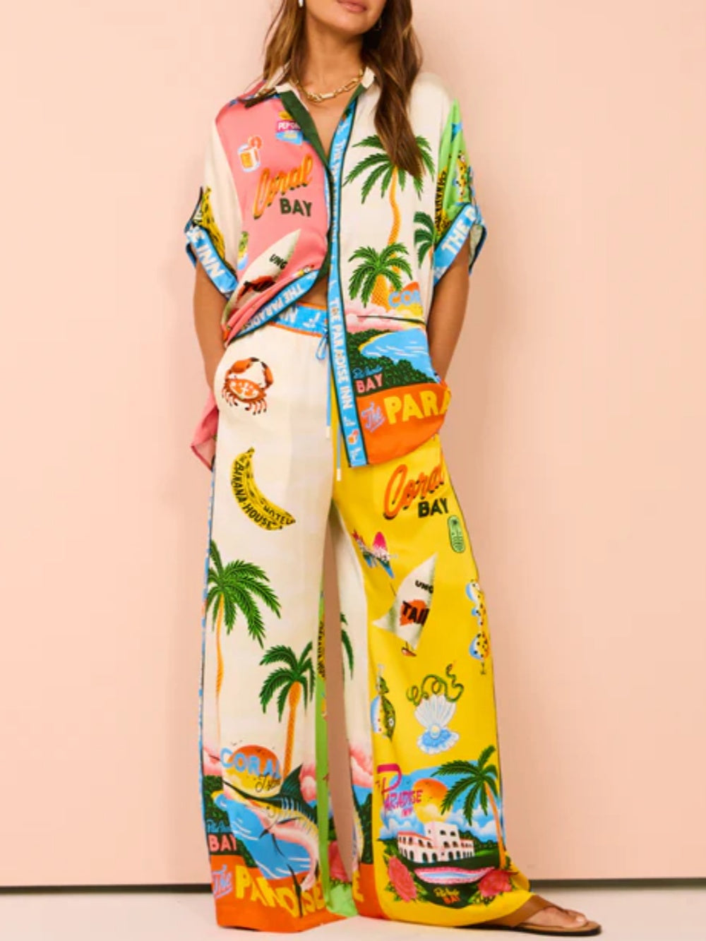 Kadi | Zomer 2-delige set voor dames – casual matching co-ord outfit
