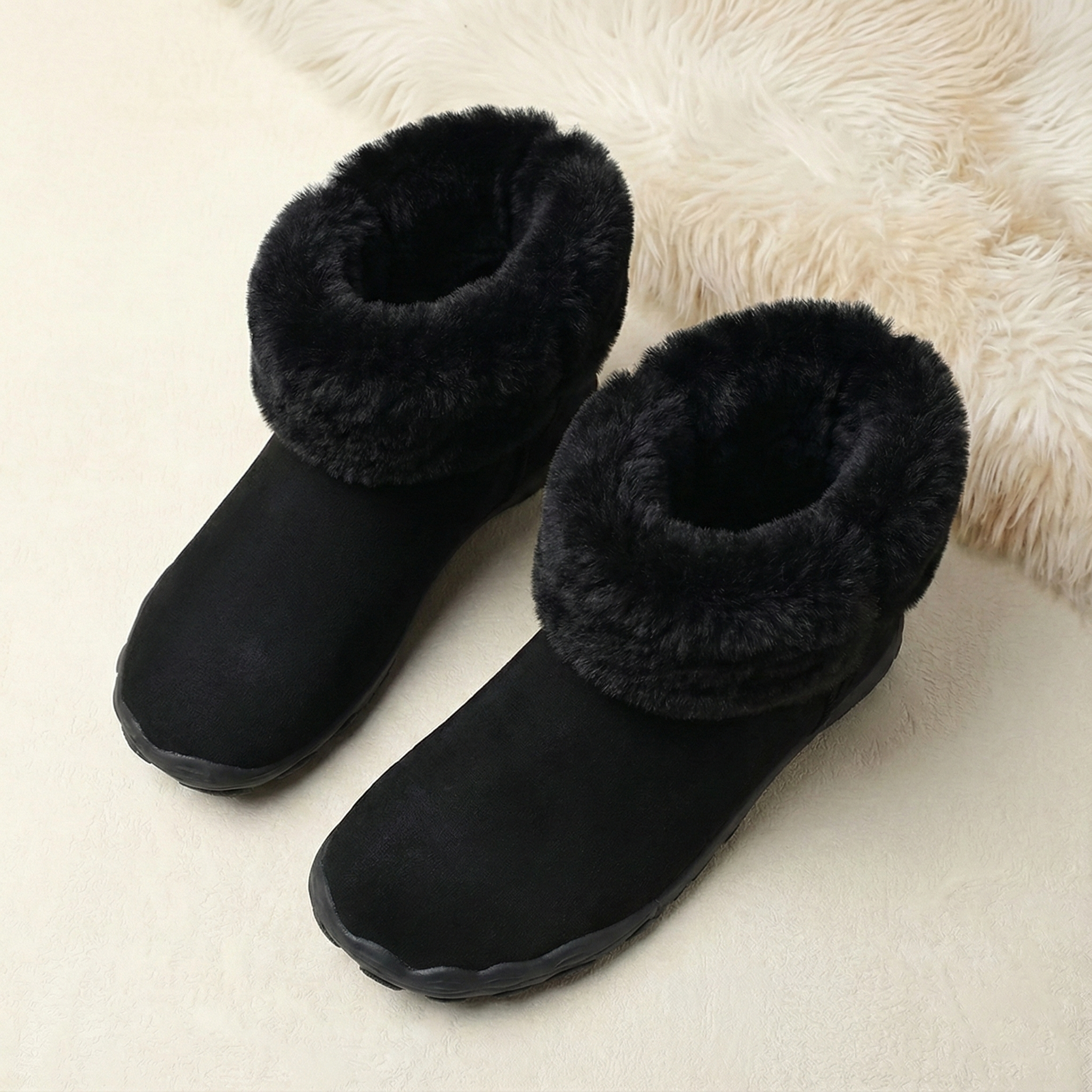 Althia | Dames Winterlaarzen – Luxe Bontvoering voor Warmte en Comfort