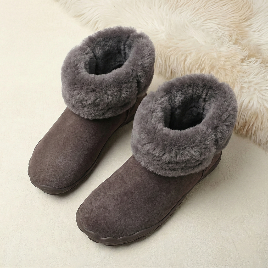 Althia | Dames Winterlaarzen – Luxe Bontvoering voor Warmte en Comfort
