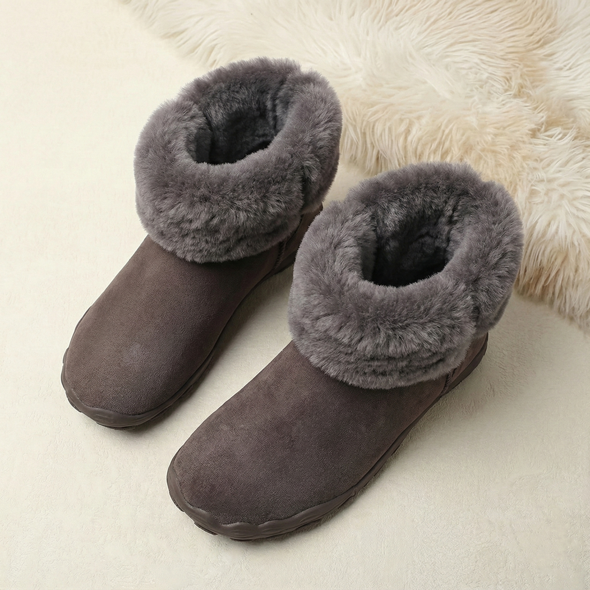 Althia | Dames Winterlaarzen – Luxe Bontvoering voor Warmte en Comfort