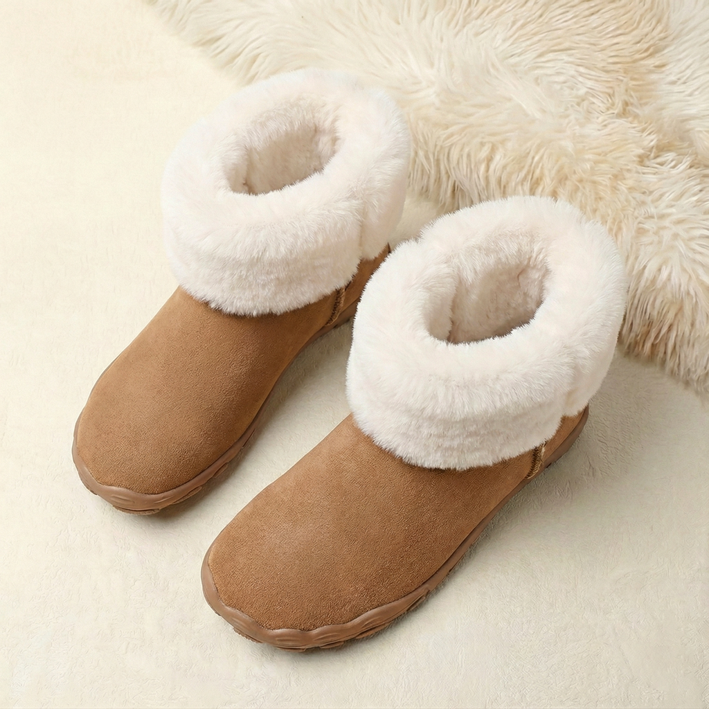 Althia | Dames Winterlaarzen – Luxe Bontvoering voor Warmte en Comfort