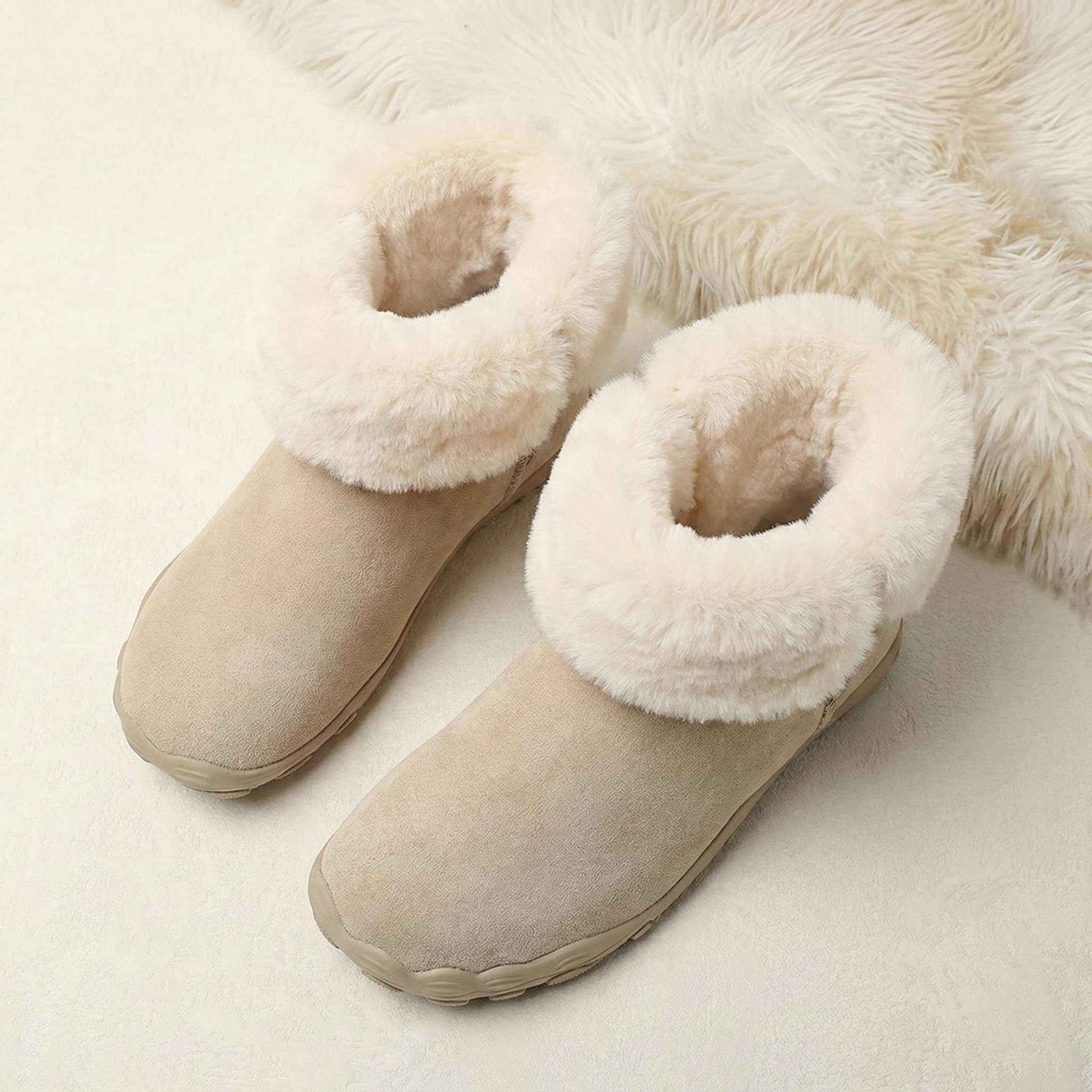 Althia | Dames Winterlaarzen – Luxe Bontvoering voor Warmte en Comfort