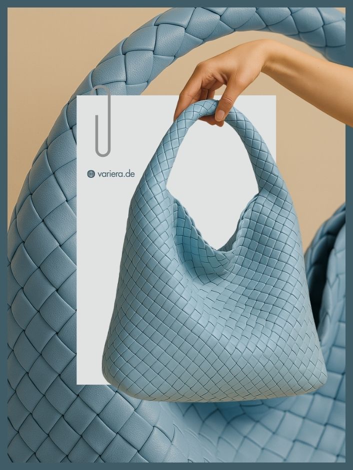 Luxora | Sac seau en cuir souple pour femme – Sac bandoulière de luxe tissé à la main 