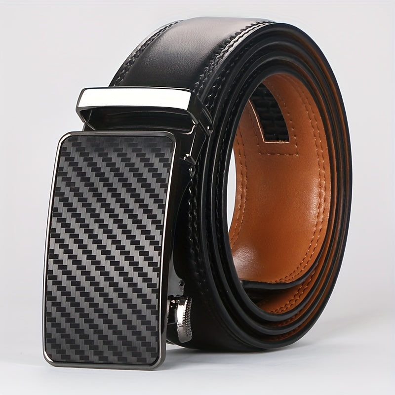 AutoLoop | Ceinture automatique en cuir pour homme - Ceinture résistante pour usage décontracté et habillé