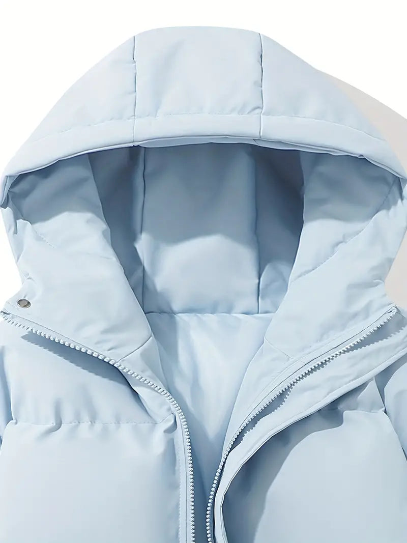 Lovise | Schicke Steppjacke mit Kapuze für Damen, warme, isolierende Oberbekleidung 