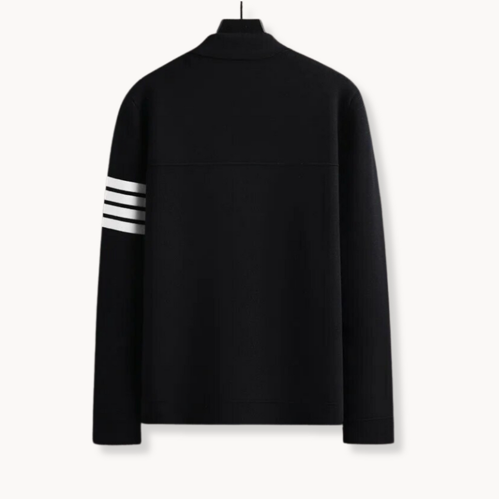 Galenor | Gilet à capuche pour homme - Pull léger et respirant en maille avec col châle