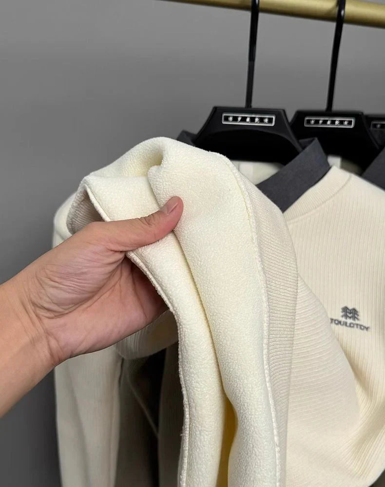 Alvaric | Warme gebreide trui met lange mouwen – zachte casual trui voor elke dag en een nette look