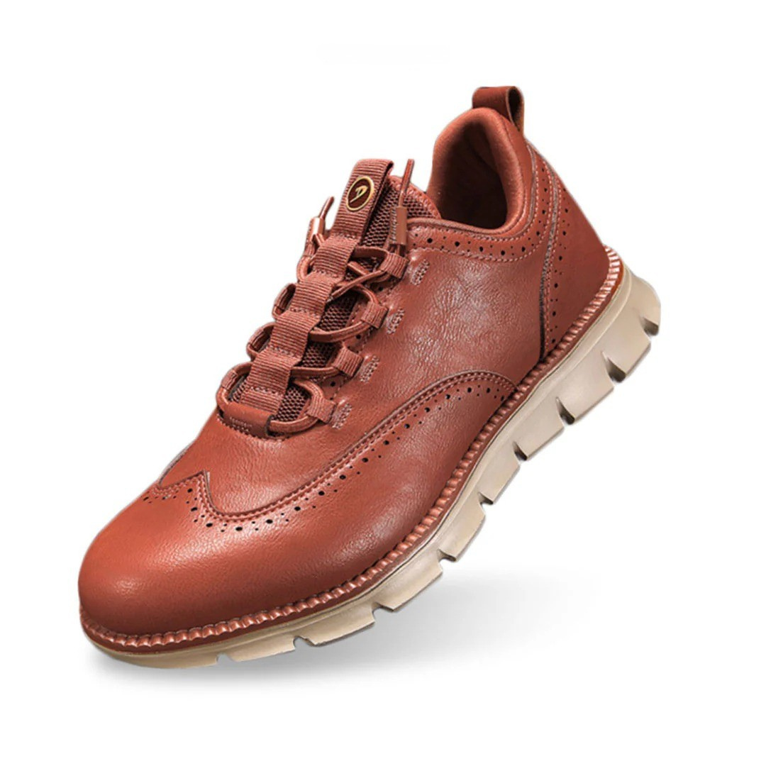 Apex | Heren schoenen van echt leer met veters, elegante zakelijke en smart casual schoenen