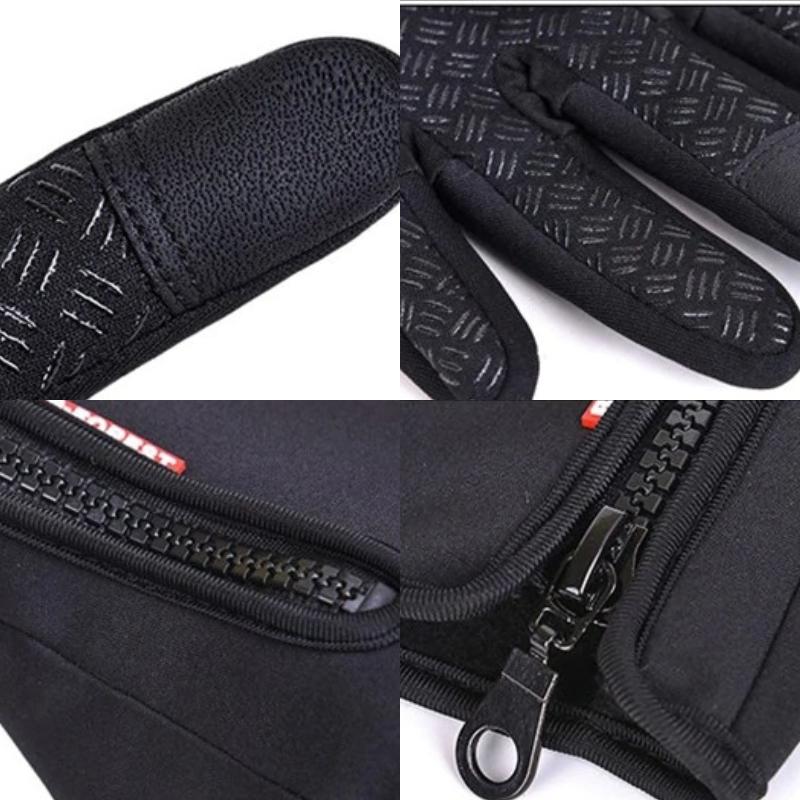 WarmGrip | Gants thermiques d'hiver unisexes – compatibles avec les écrans tactiles, coupe-vent et imperméables