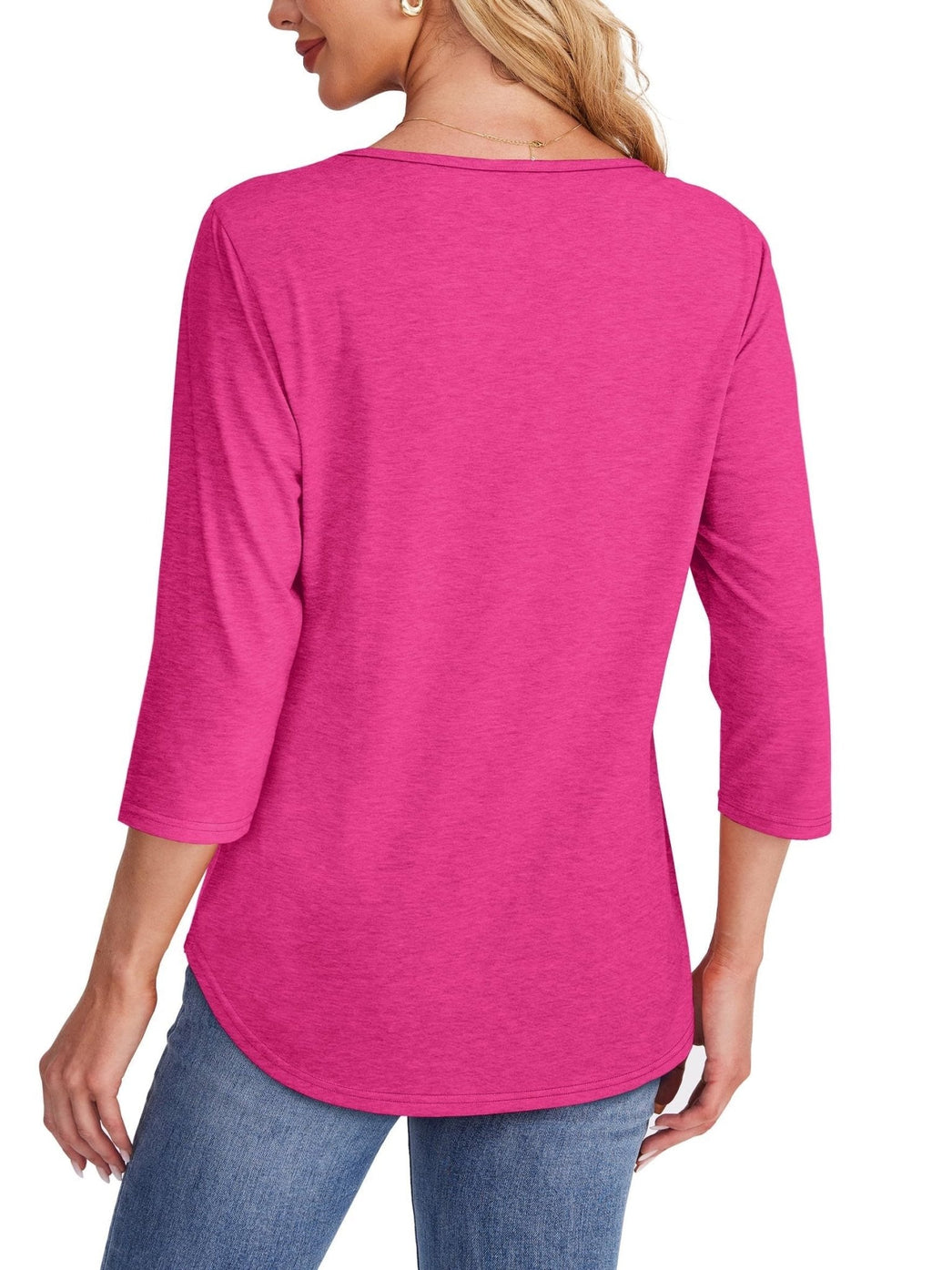Yaryne | Stijlvol geplooid damesoverhemd – Elegante, casual blouse