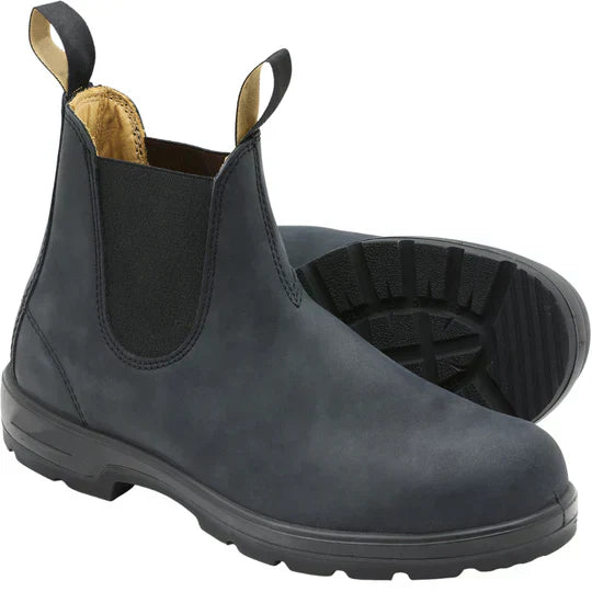 HydroSole | Bottines Chelsea imperméables pour hommes et femmes – bottes d'hiver et de pluie élégantes et abordables, style cuir.