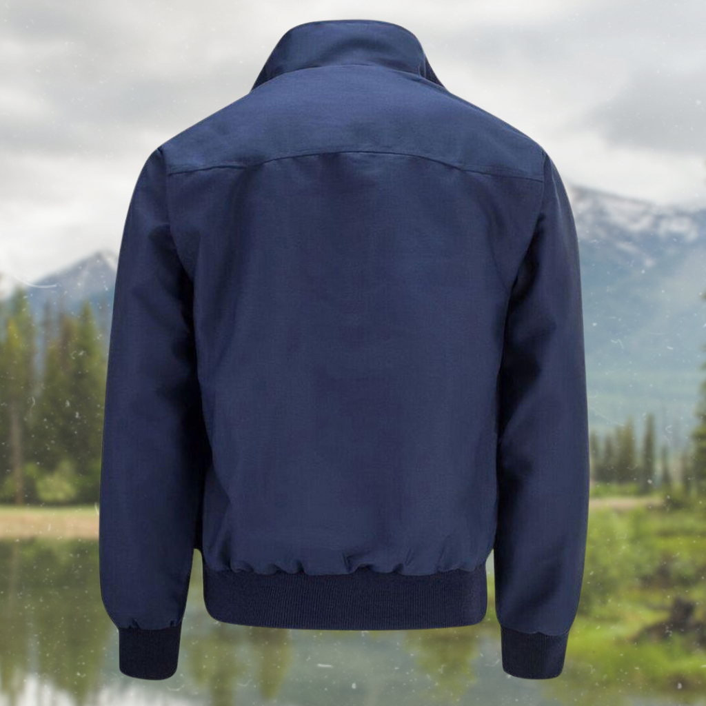 Zarek | Veste Harrington classique pour homme – Vêtement d'extérieur léger et décontracté pour le printemps et l'automne