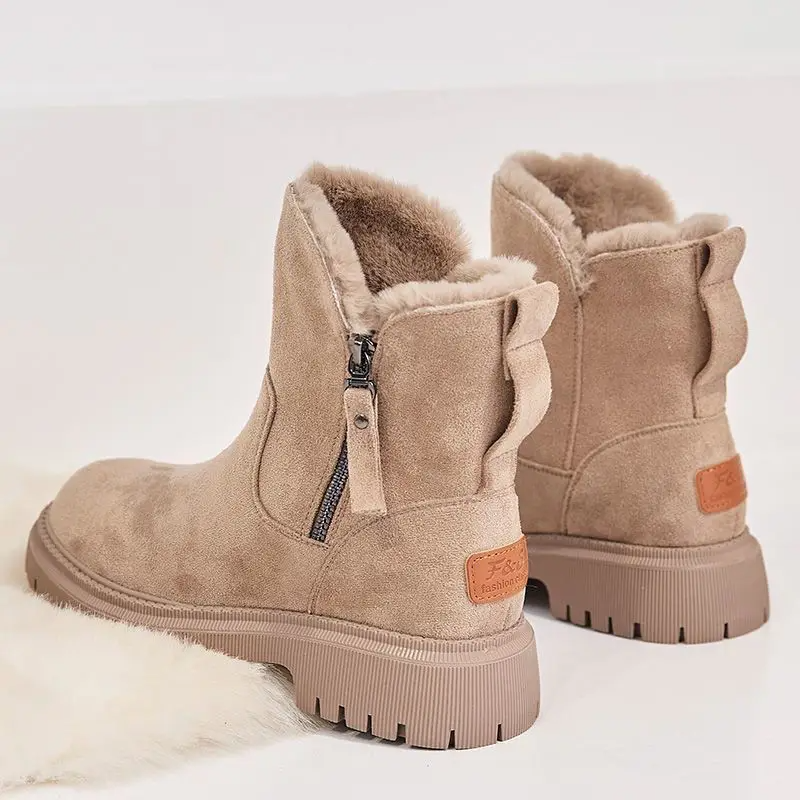 Velyra | Geïsoleerde winterlaarzen voor dames – Warme, waterdichte sneeuwschoenen