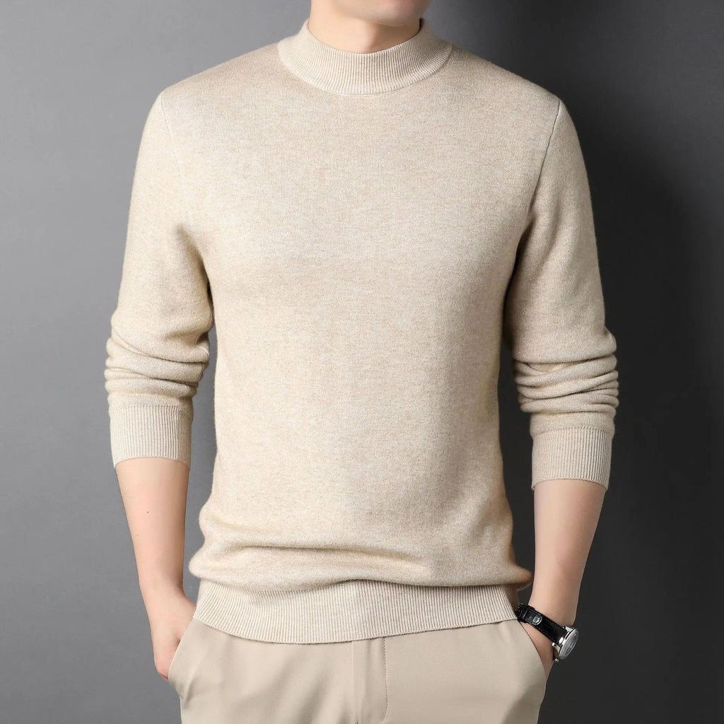 Sylvenor | Premium heren coltrui – Slim fit, lange mouwen, hooggesloten trui