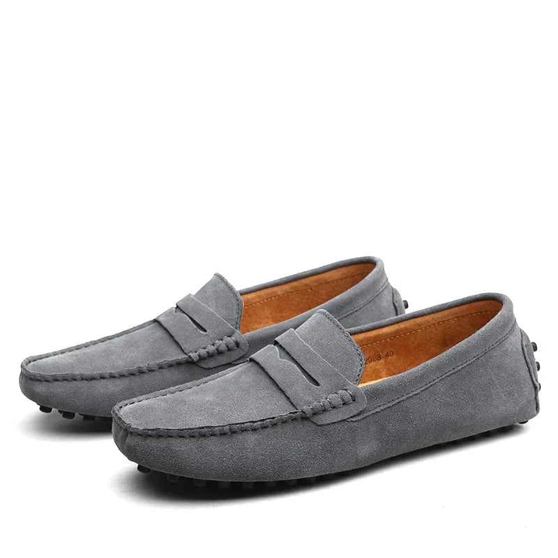 Pavel | Chaussures élégantes en daim pour homme - Style italien, chaussures décontractées et confortables