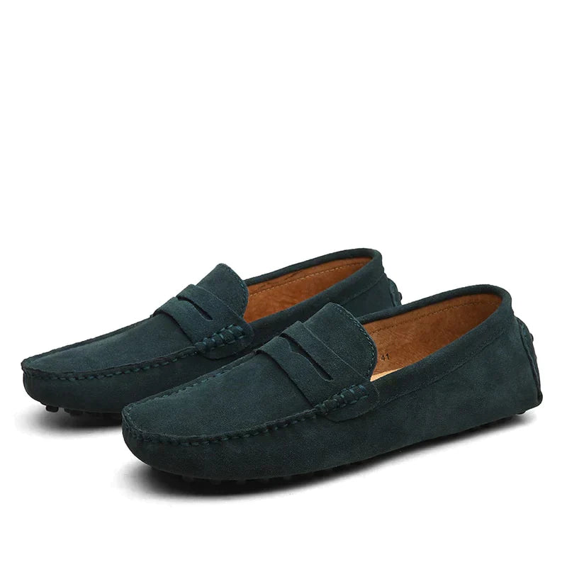 Pavel | Chaussures élégantes en daim pour homme - Style italien, chaussures décontractées et confortables