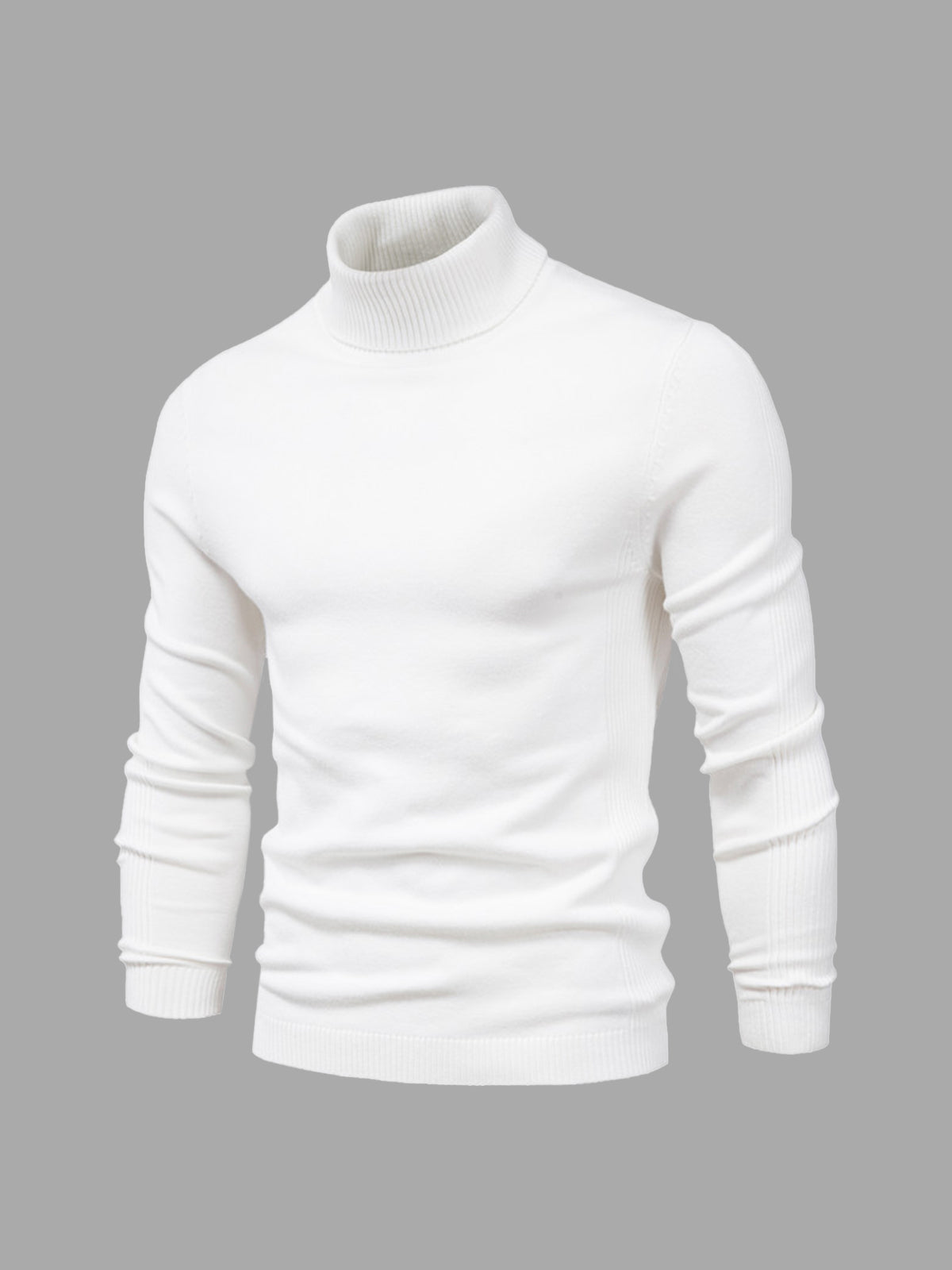 Merroth | Pull col roulé slim pour homme – lavable en machine, léger, disponible en plusieurs couleurs