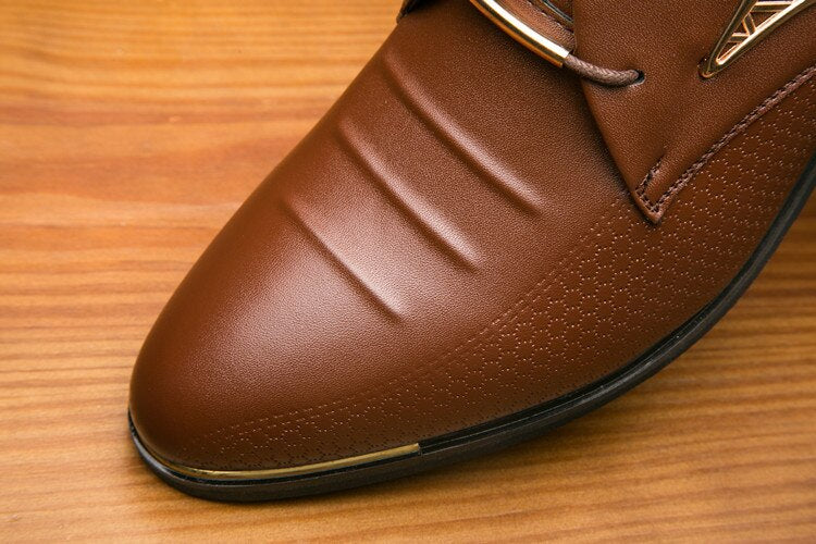 Vellaro | Herren-Oxford-Schuhe aus Leder – Klassische Business-Schuhe