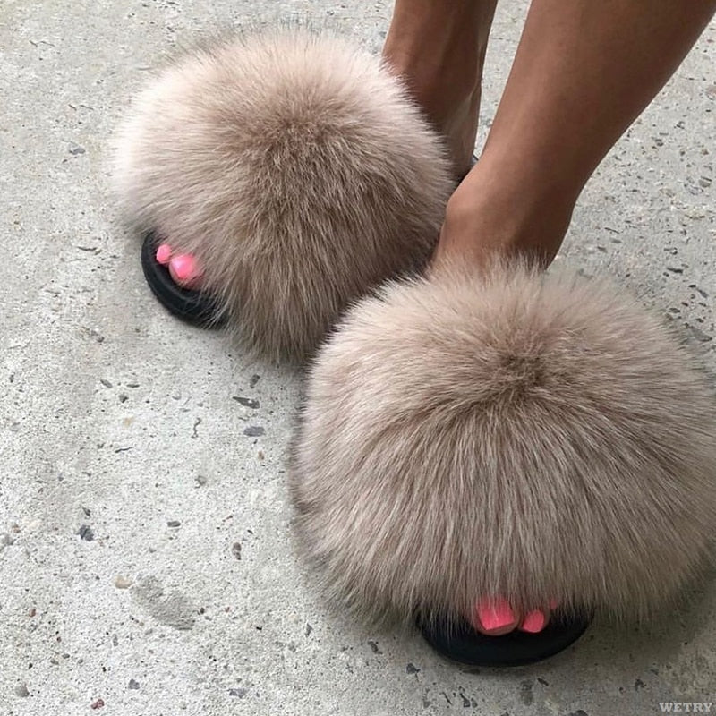 Huxina | Dames zachte en warme huisslippers – knusse instap-slippers voor binnen in de winter