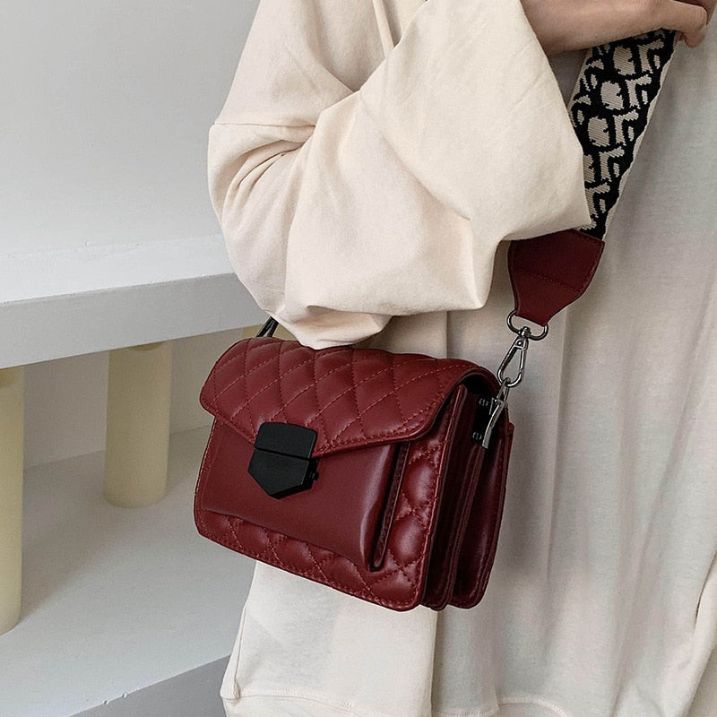 Lunna | Elegante Crossbody Schoudertas - Leder, Verstelbare Riem