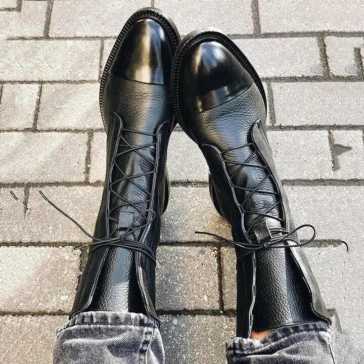 Bootelle | Hochwertige Schnürstiefel aus Leder für Damen – Bequeme, modische und hochwertige Schuhe