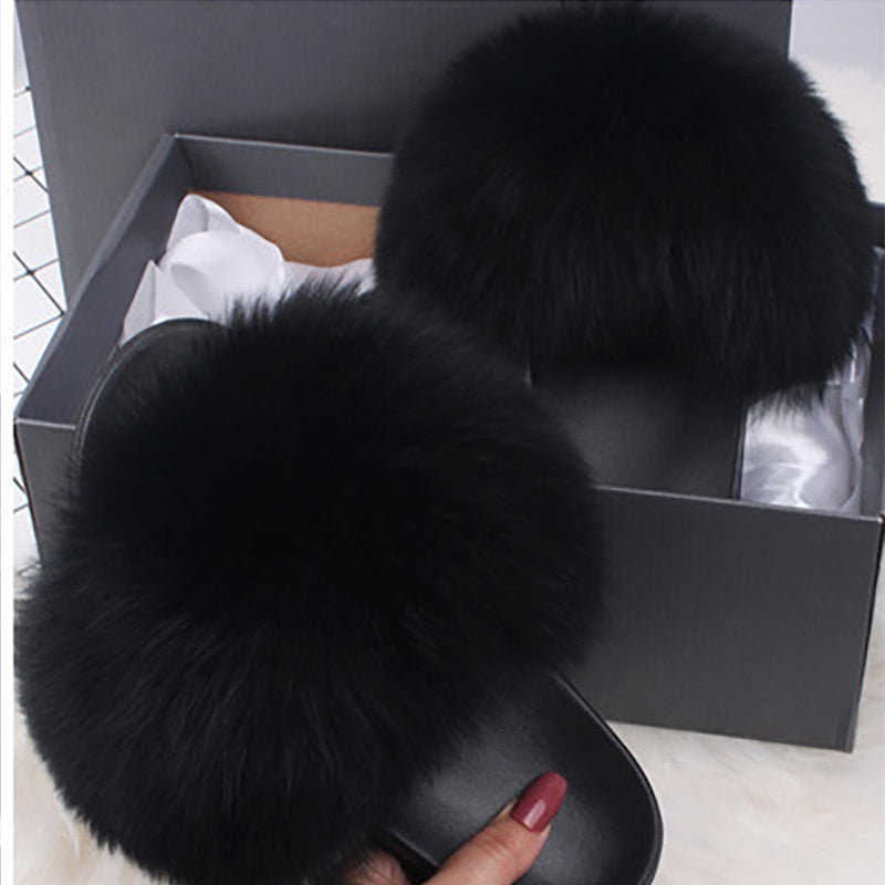 Huxina | Dames zachte en warme huisslippers – knusse instap-slippers voor binnen in de winter