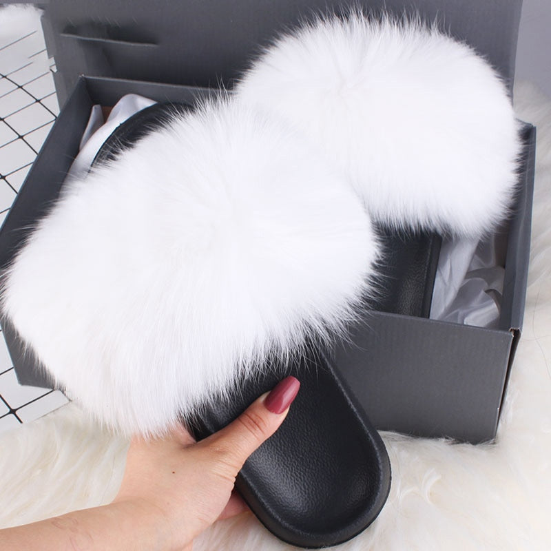 Huxina | Dames zachte en warme huisslippers – knusse instap-slippers voor binnen in de winter