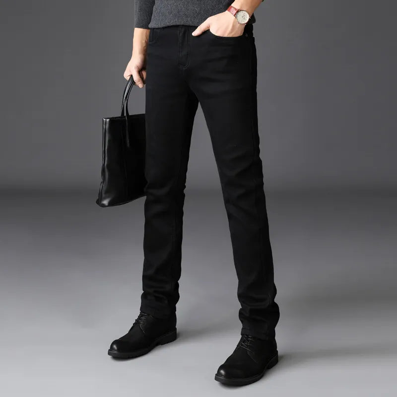 Darvric | Casual stretchdenim jeans voor heren – klassieke vintage wash, veelzijdige broek