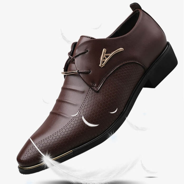 Vellaro | Herren-Oxford-Schuhe aus Leder – Klassische Business-Schuhe