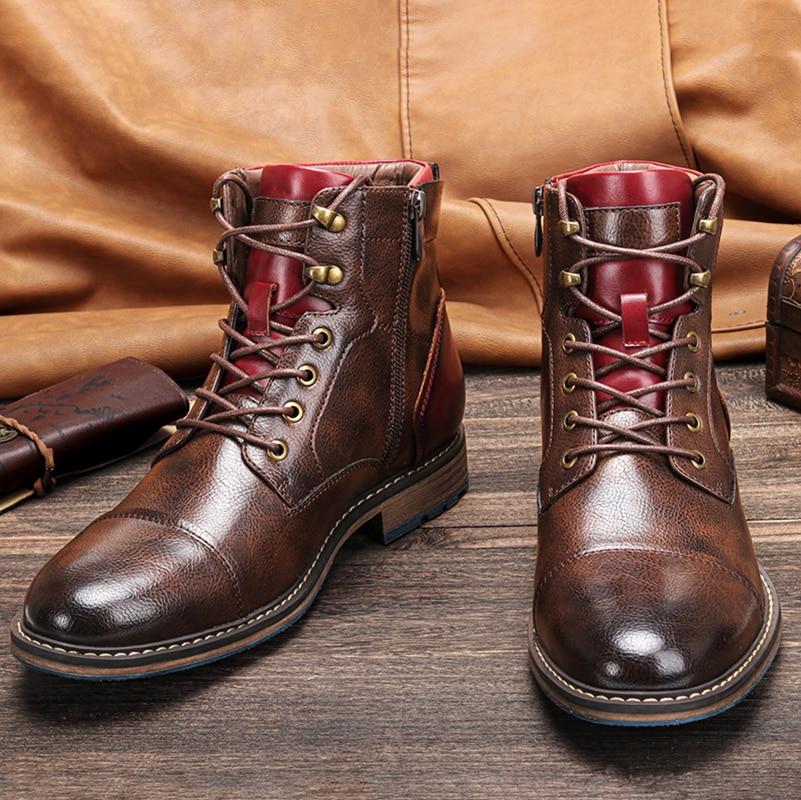 GentWalk | Hochwertige Oxford-Stiefel für Herren, Lederschuhe, elegante und stilvolle Schuhe