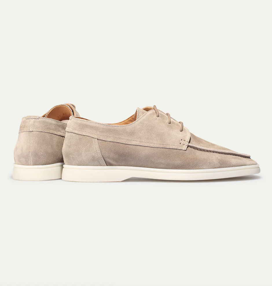 Edvard | Chaussures homme en daim - Chaussures à lacets, semelle intérieure souple, confort et légèreté