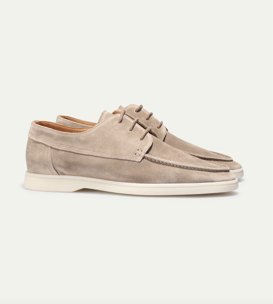 Edvard | Chaussures homme en daim - Chaussures à lacets, semelle intérieure souple, confort et légèreté