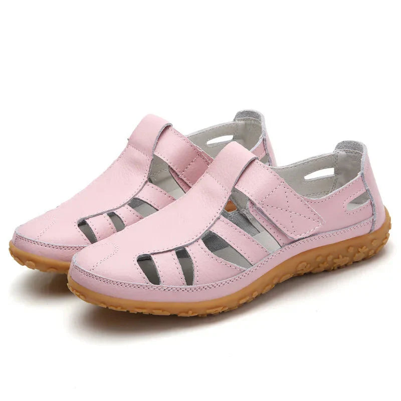 Stridea | Sandales orthopédiques pour femmes - Chaussures confortables en cuir antidérapant