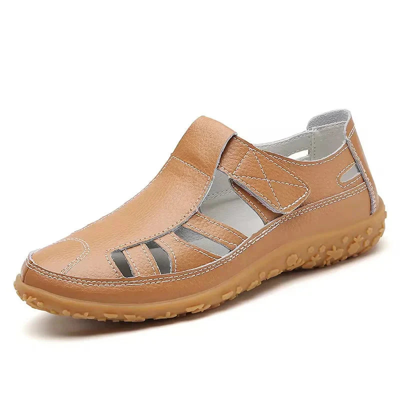 Stridea | Sandales orthopédiques pour femmes - Chaussures confortables en cuir antidérapant