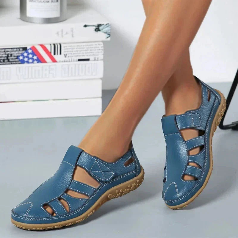 Stridea | Sandales orthopédiques pour femmes - Chaussures confortables en cuir antidérapant