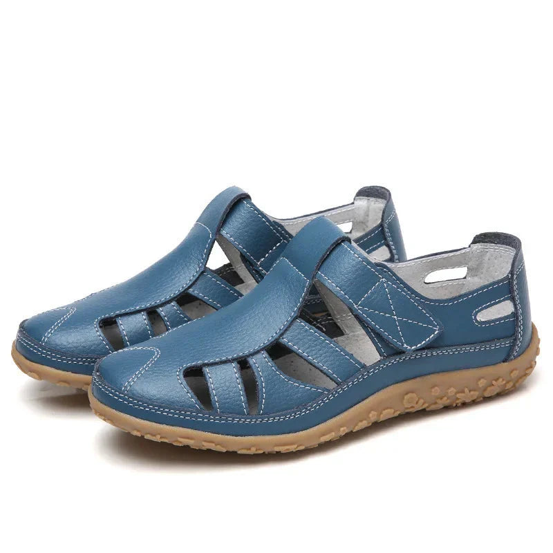 Stridea | Sandales orthopédiques pour femmes - Chaussures confortables en cuir antidérapant