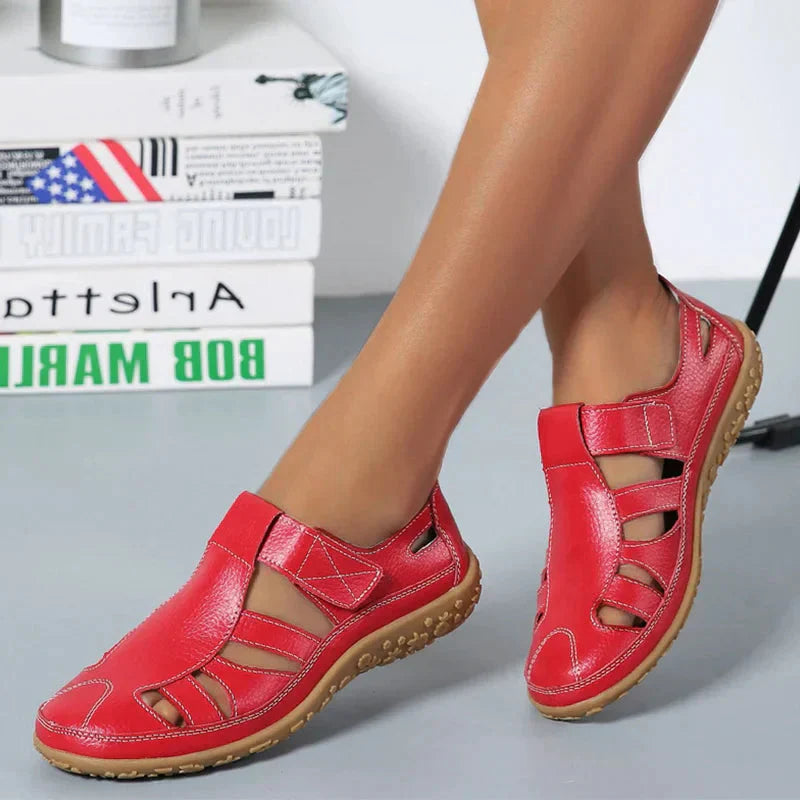 Stridea | Sandales orthopédiques pour femmes - Chaussures confortables en cuir antidérapant
