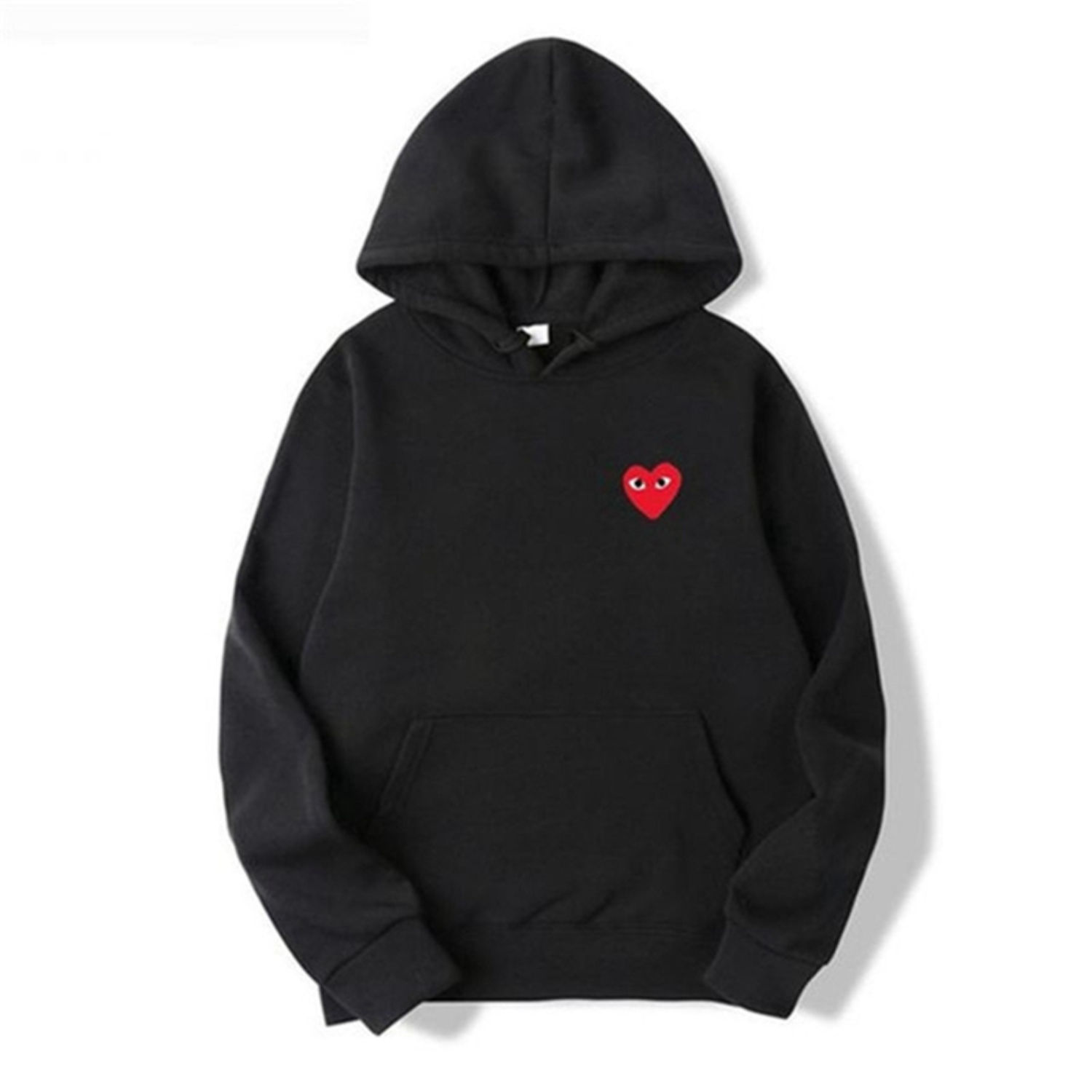 Serwyn | Sweat à capuche pour femme avec motif cœur minimaliste, pull confortable, sweat-shirt décontracté