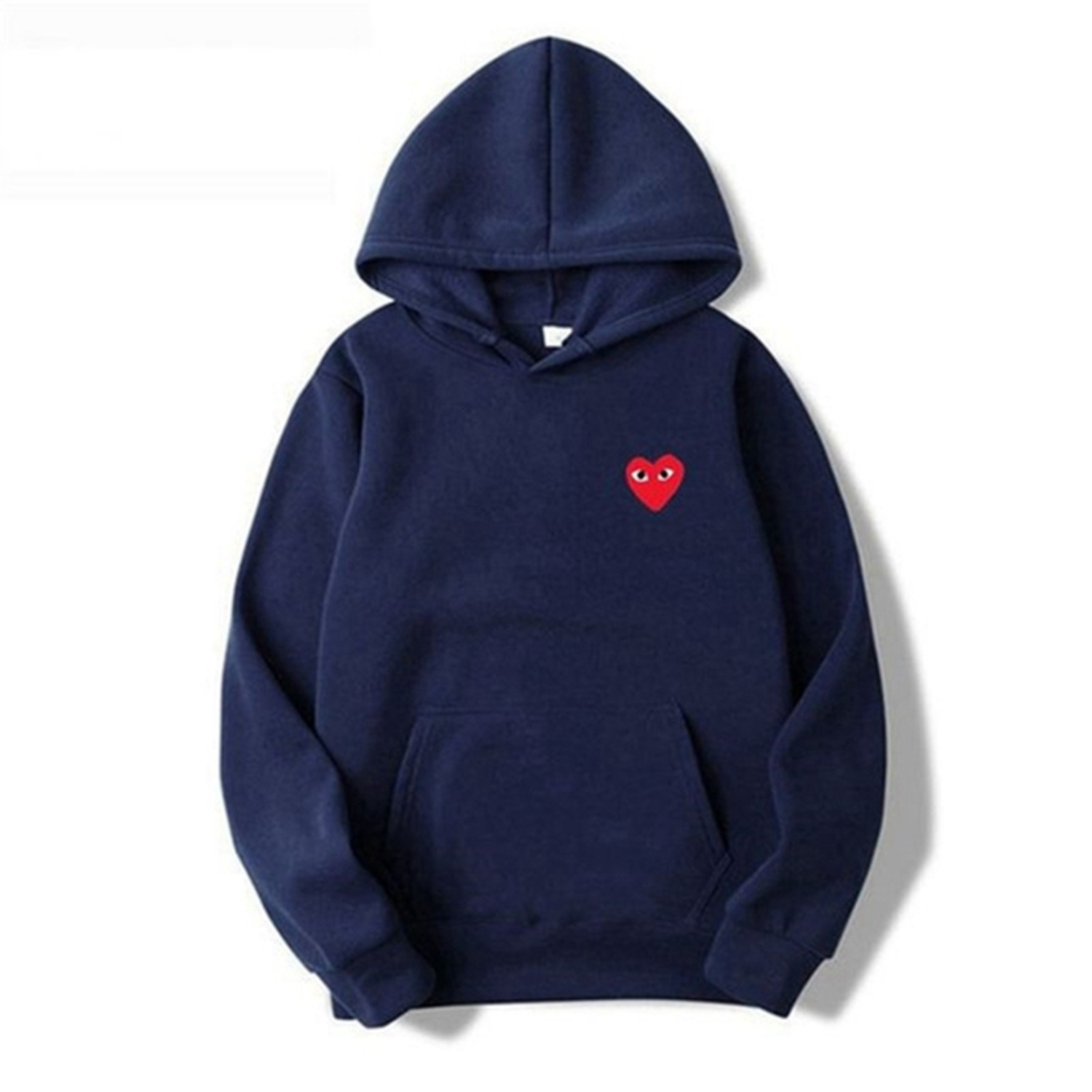 Serwyn | Damen-Hoodie mit minimalistischem Herzmotiv, bequemer Pullover, lässiges Sweatshirt