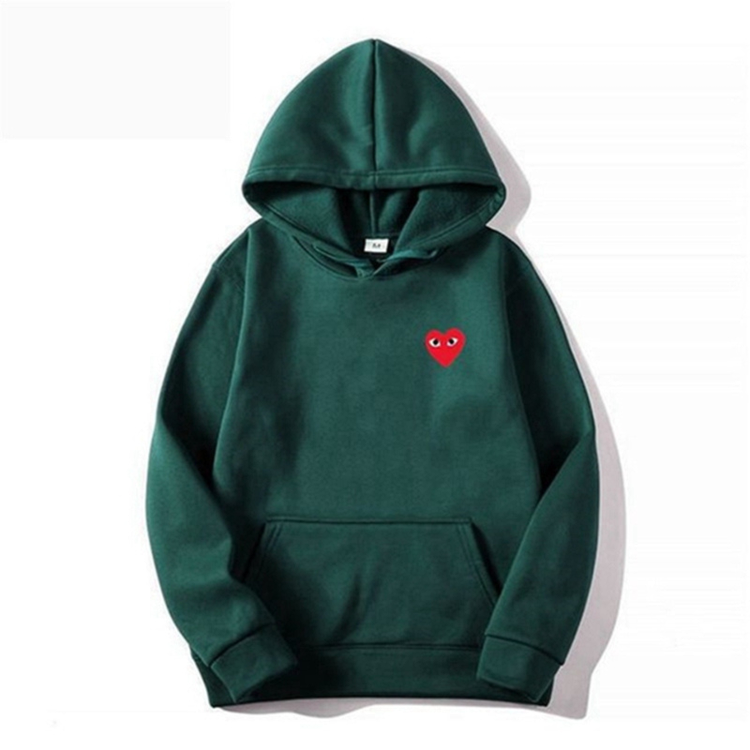 Serwyn | Damen-Hoodie mit minimalistischem Herzmotiv, bequemer Pullover, lässiges Sweatshirt