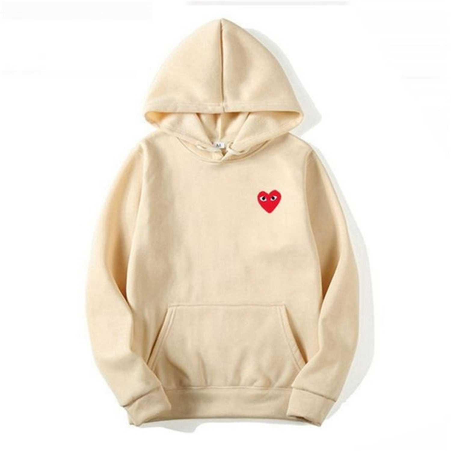 Serwyn | Damen-Hoodie mit minimalistischem Herzmotiv, bequemer Pullover, lässiges Sweatshirt