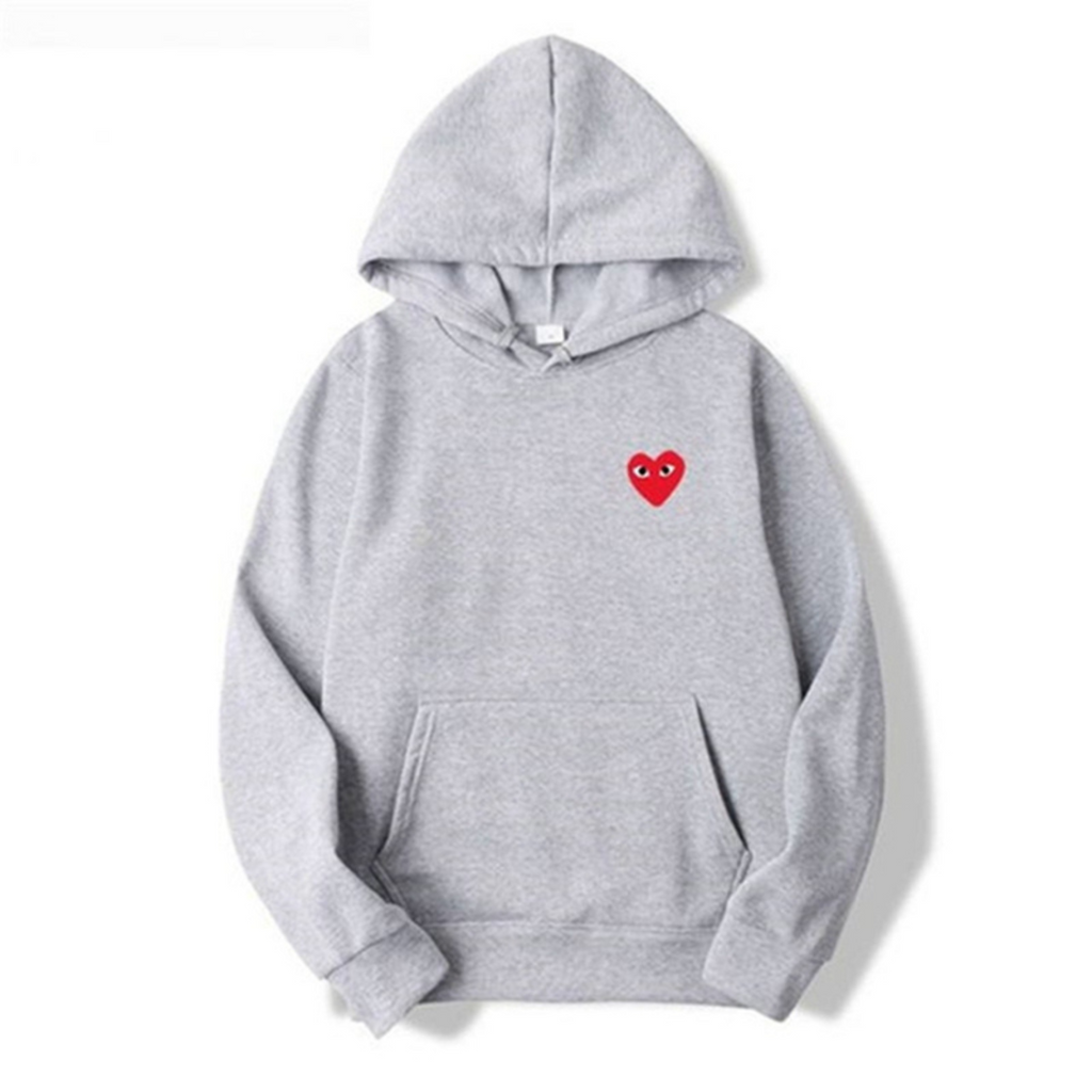Serwyn | Sweat à capuche pour femme avec motif cœur minimaliste, pull confortable, sweat-shirt décontracté