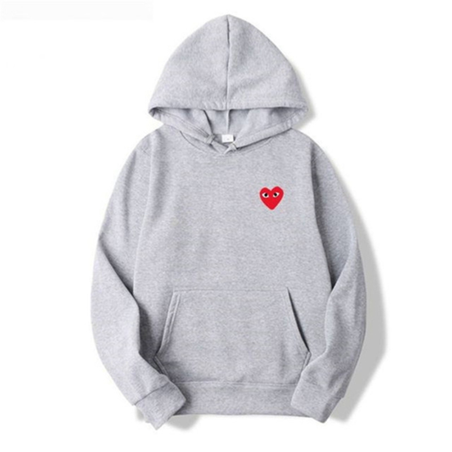Serwyn | Sweat à capuche pour femme avec motif cœur minimaliste, pull confortable, sweat-shirt décontracté