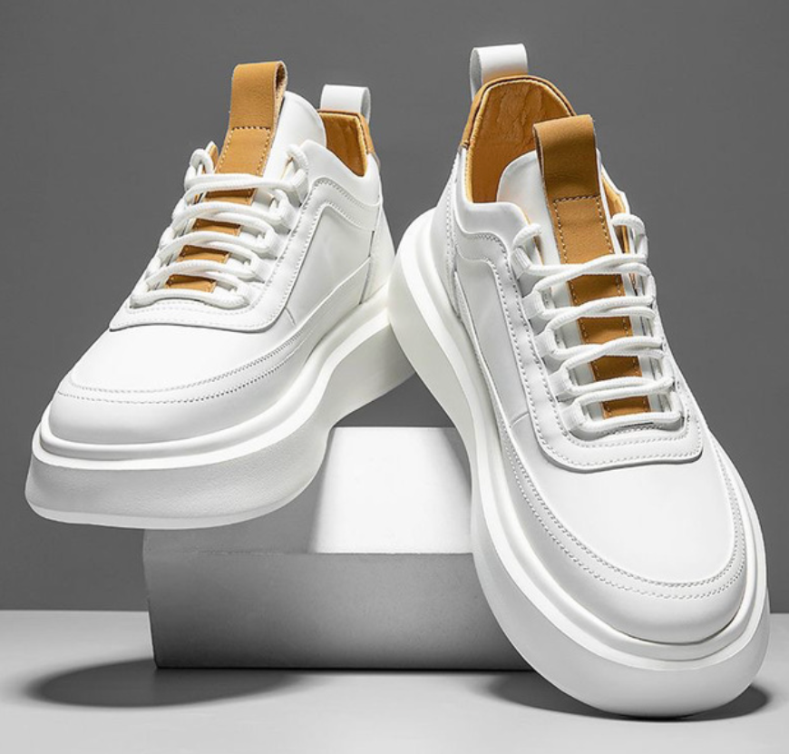 Fynric | Trendy herensneakers – Lichtgewicht casual schoenen voor de lente