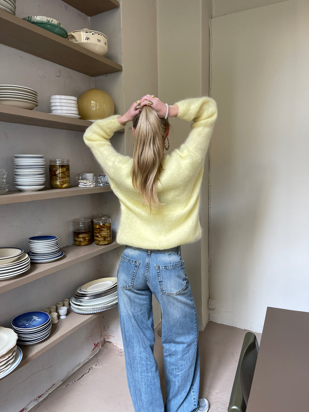 Eryndra | Elegante, weiche Mohair-Strickjacke für Damen – Leichtes, stylisches Strickoberteil im Lagenlook